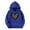 Dark Blue, variant on Leopard Heart Print Kids Girls Long Sleeve Hoodies Lightweight Casual Graphic Hoodie T-Shirts Loose Comfy Hooded Pullover Sweatshirts with Pockets Beige 9-10 Years