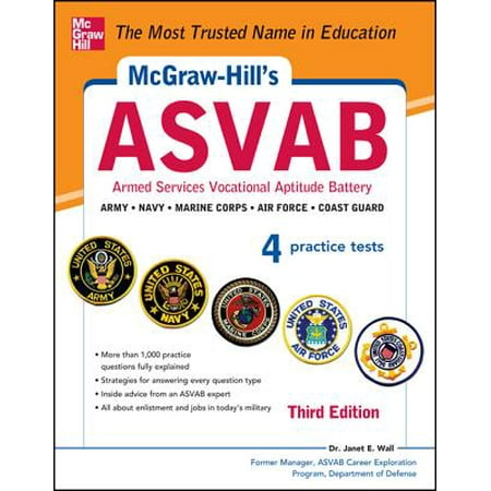 Mcgraw Hill S Asvab 3rd Edition Strategies 4 Practice
