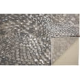 thumbnail image 4 of HomeRoots 513019 9 x 12 ft. Blue Silver & Gray Geometric Rectangle Area Rug, 4 of 8