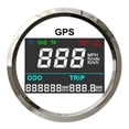thumbnail image 1 of 2" 52mm Digital GPS Speedometer 0-999 Over Speed Buzzer Trip Meter Adjustable Odometer For Marine Auto Motorcycle 12V 24V ,Universal Compatibility, 1 of 7