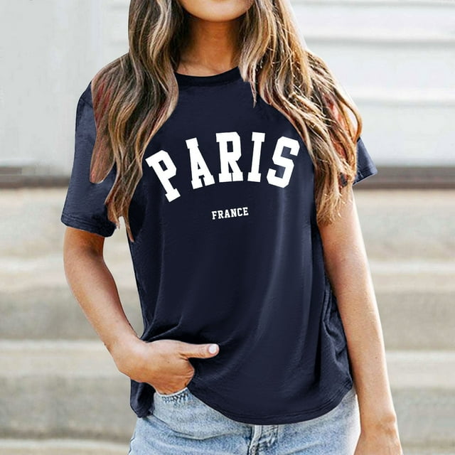 T-shirt Décontracté Imprimé à Col Rond pour Femmes T-Shirt de Course pour Femmes T-Shirt de Baseball pour Femmes T-Shirt Athlétique à Manches Longues pour Femmes T-Shirt Ajusté Uni pour Femmes T-Shirt Ample pour Femmes Hauts Athlétiques