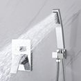 thumbnail image 5 of Cabezal de ducha de mano CHAO antical Ahorro de agua alta presión cromado, 5 of 5