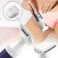 thumbnail image 4 of LHWEN Eyebrow Trimmer Women's 5 In 1 Multi Function Hair Remover Electric Eyebrow Trimmer Body Shaver Legs Armpits Facial Bikini Nose Hair Remover USB Charging Gentle and for Sensitive Skin Dry, 4 of 4