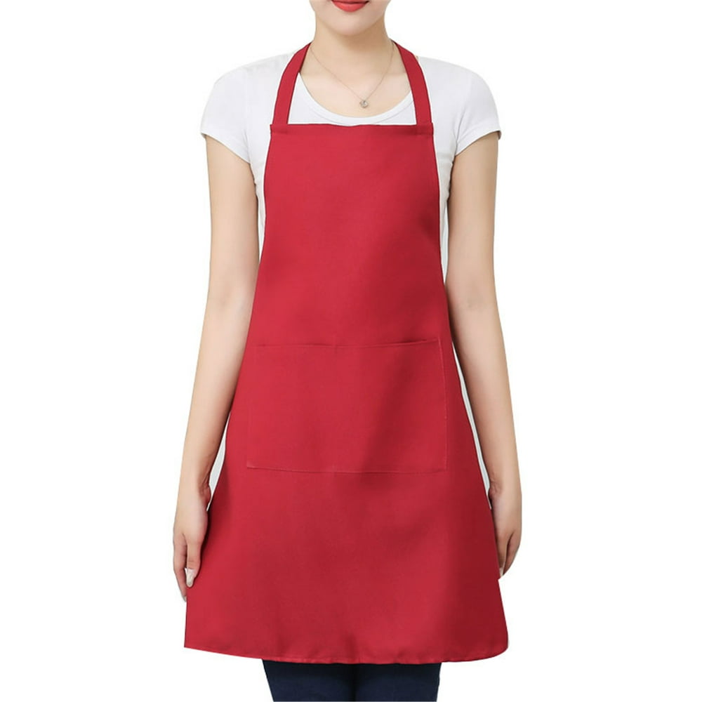 Lzndeal Waterproof Oil Cooking Apron Chef Aprons For Women Men Kitchen Bib Apron Idea For 