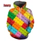 thumbnail image 2 of Sudadera con capucha de moda para hombre, con estampado 3D de bloques de rompecabezas, tendencia de otoño e invierno, sudadera de manga larga de gran tamaño para exteriores, 2 of 4
