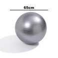 thumbnail image 2 of Total Body Balance Ball Kit - Includes Anti-burst Stability Exercise Yoga Ball, Air Pump Red 55cm, 2 of 5