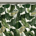 thumbnail image 2 of Lush Decor Tropical Paradise Shower Curtain Navy/Blue Single 72x72, 2 of 9
