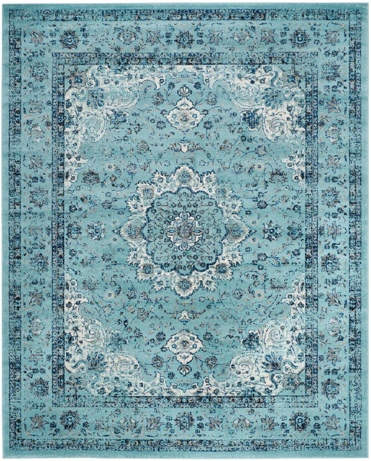 SAFAVIEH Evoke Teale Tapis Traditionnel
