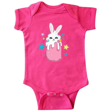 

Inktastic Easter Strawberry Bunny Drink with Stars Gift Baby Boy or Baby Girl Bodysuit