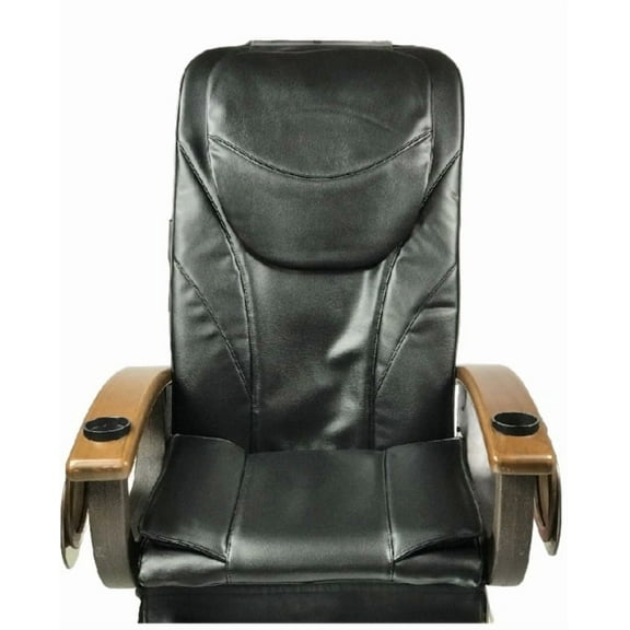 <new_title>Pedicure Chair Massage Seat Cushion Massager, Smooth Black</new_title>