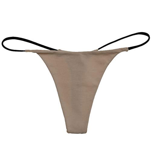 SAKVILSEC Women Underpants Seamless Thong Temptation Underwear High Waist G-String 