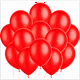 thumbnail image 1 of Globos rojos de 9 pulgadas Tilco Balloons Globo de Látex Redondo 100 pzas, 1 of 3