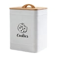 thumbnail image 1 of veasfak Cookie Jar Baking Storage Box Food Storage Container for Flour Coffee Pantry White, 1 of 9
