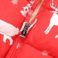 thumbnail image 6 of Actoyo Kids Baby Boy Girl Christmas Deer Winter Warm Thick Padded Jacket Outerwear Down Coat, 6 of 12