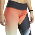 thumbnail image 3 of Reebok Womens Lux Bold Tights Compression Athletic Pants, Black, X-Small, 3 of 5