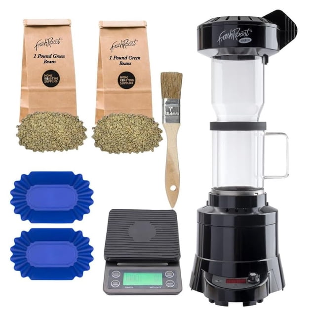 Tostador de café Fresh Roast SR800 con báscula y judías verdes