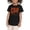 1-Black306, variant on Little Boys Retro Preschool Print T-Shirt Short Sleeve Tees Back To School Classroom Top