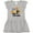 AC-Heather Grey, variant on Inktastic Construction Truck It's My 3rd Birthday Girls Toddler Dress