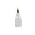 thumbnail image 1 of Adaptador Convertidor Caliente Usb 2 Hembra 3.5 Mm Macho Aux Audio Durable Car Plug Jack Yuarrent VI003877-00, 1 of 5