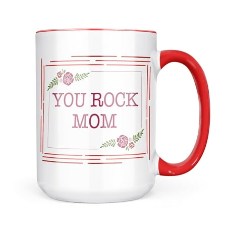

Christmas Cookie Tin You Rock Mom Mother s Day Red Roses Mug gift for Coffee Tea lovers