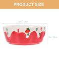 thumbnail image 2 of Nicehomfit Ceramic Pet Bowl for Hamster Use Red Easy to Clean and Store 3.5 Inches Diameter, 2 of 10