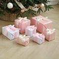 thumbnail image 5 of Wovilon Christmas Decorations Gift Boxes Under the Christmas Tree Scene Props New Year Window Decorations Dtacked Head, 5 of 6
