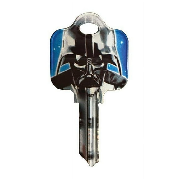 Hillman 5005133 Star Wars Darth Vader House & Padlock Blank Single Sided Universal Key - Pack of 5