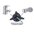 thumbnail image 2 of Extensor de grifo para bañera, cubierta de caño de baño para bebés, protector de seguridad para grifo con forma de animal para bañera de baño para niños pequeños, 2 of 3