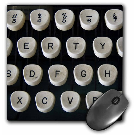3dRose This Old Typewriter, Mouse Pad, 8 by 8 inches
