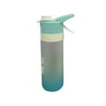 thumbnail image 6 of kkbbma under $5 Plastic Water Bottle with Carry Handle, Reusable, Dishwasher Safe, Perfect for Travel, Outdoors, and Gym, 6 of 8