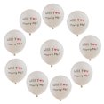 thumbnail image 4 of Lipstore 10 Pieces Will You Marry Me Balloon DIY Proposal Balloons for Bridal Wedding, 4 of 8