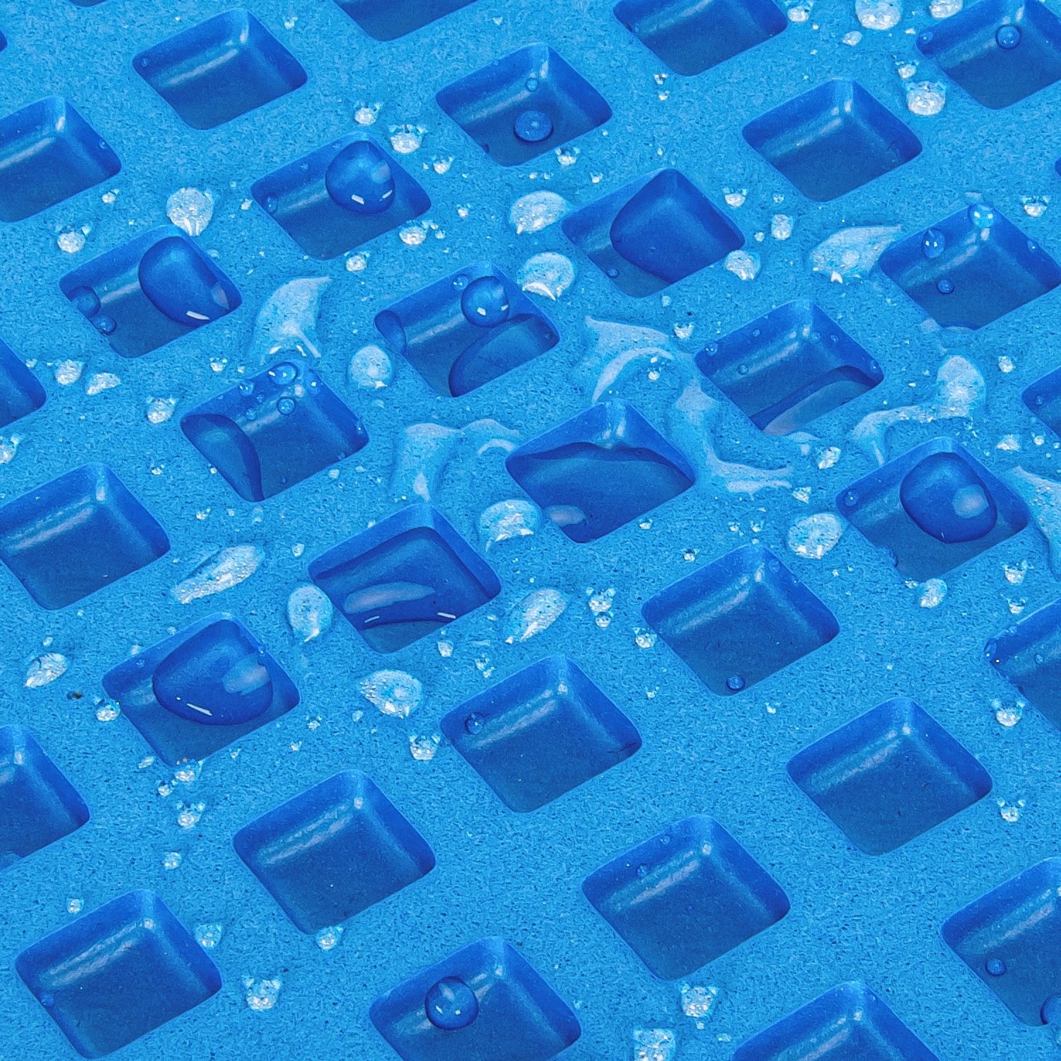 Pefilos Double Layer Anti Tracking Waterproof Cat Litter Trapping Mat Blue Pefilos Double Layer Anti Tracking Waterproof Cat Litter Trapping Mat Blue