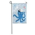 thumbnail image 1 of LADDKE Adorable Cute Octopus and Babies Ahoy Aquatic Baby Boy Garden Flag Decorative Flag House Banner 28x40 inch, 1 of 2