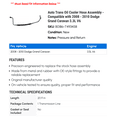 thumbnail image 2 of Auto Trans Oil Cooler Hose Assembly - Compatible with 2008 - 2010 Dodge Grand Caravan 3.3L V6 2009, 2 of 2