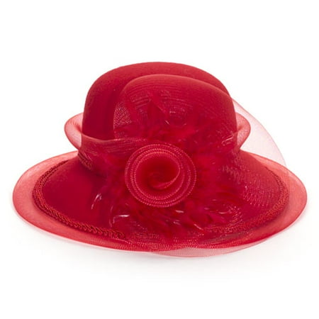 Feathery Flower Red Hat