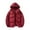 Red, variant on YLSDY Men's Winter Hooded Puffer Jacket Color Block Thick Warm Casual Outdoor Loose Fit Two Piece Style Parka White S