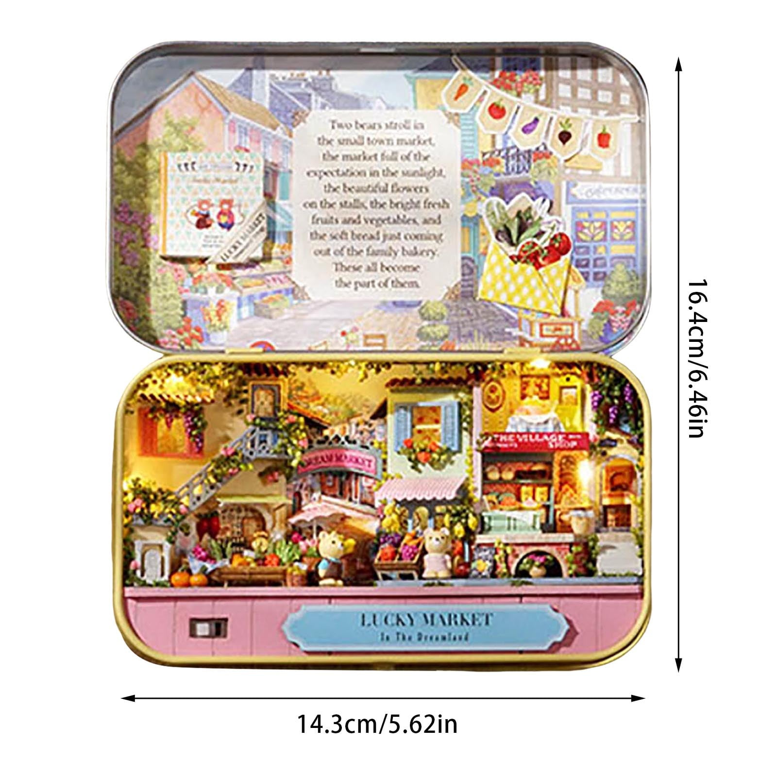 DIY Model Kit Assembly Toy Arts and Crafts Building Project for Kids Adults