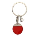 thumbnail image 2 of Pong Ball Bat Keychain,  Metal Key  For Sports Enthusiasts, Hang Keys & Decorate Car Or Bag, 2 of 7