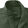 thumbnail image 6 of WRFWUL Mens Lightweight Zip Up Vest Stand Collar Sleeveless Outdoor Work Utility Jacket Casual Summer Fishing Hiking Outfits with Multi Pockets, 6 of 7