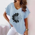 thumbnail image 2 of Women Casual Tops Spring Womens Blouses And Tops Dressy Womens T Shirts Loose Fit Pack, 2 of 4