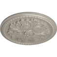 thumbnail image 3 of Ekena Millwork 16 7/8"OD x 1 1/2"P Swindon Ceiling Medallion (Fits Canopies up to 2 7/8"), Hand-Painted Pearl White, 3 of 6