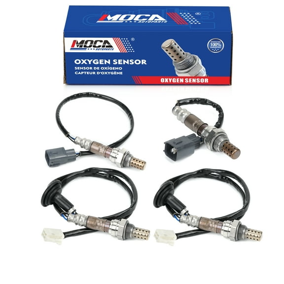 MOCA AUTOPARTS 4x O2 Oxygen Sensor Fit for 2001-2006 Lexus LS430 4.3L & 2002-2005 Lexus SC430 4.3L