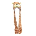 thumbnail image 3 of 2 uds 3 en 1 Animal personaje de peluche sombrero bufanda disfraces foto Props Jirafa Conejo Baoblaze Sombrero de novedad, 3 of 8
