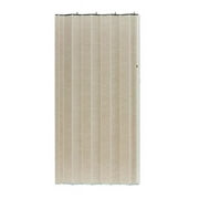 Spectrum Woodshire Accordion Folding Door Fits 36"wide x 96"high Solid Core Vinyl Laminated MDF Chalk Color