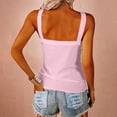 thumbnail image 6 of fatyb Womens Casual Tank Tops V Neck Loose Basic Tee Shirts Sleeveless Solid Color Summer Tunic Blouses, 6 of 6