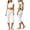 White, variant on Women's High Waist Capri Leggings, Tie Hem Slim Fit Cropped Yoga Pants, Stretchy Casual Workout Capris for Everyday(Pink/M)