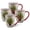 Tree, 4 Pack, variant on Current Ceramic Tree Mug - 22oz Large Ceramic Winter Christmas Mug, Microwave Safe, Hand Wash, Holiday Dishware, Festive