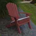 thumbnail image 1 of A &amp; L Furniture Folding Recycled Plastic Adirondack Chair with 2 Cup Holders, 1 of 4