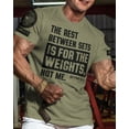 thumbnail image 4 of Gymish Rest Between Sets Workout T-Shirt for Men – Funny Gym Shirt, Mens Gym TShirt, Gym Clothes for Men, Athletic Workout Wear, 4 of 6