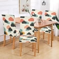 thumbnail image 2 of Yayeee 2 Pack Dining Chair Covers Stretch Parson Chairs Slipcovers Seat Protector, Simple Clouds, 2 of 6